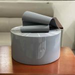 Rèm ngăn lạnh PVC màu xám