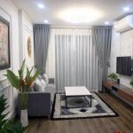 Rèm vải voan trắng 2 lớp