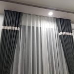 Rèm voan trắng