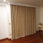 Vải may rèm cửa màu vàng đồng